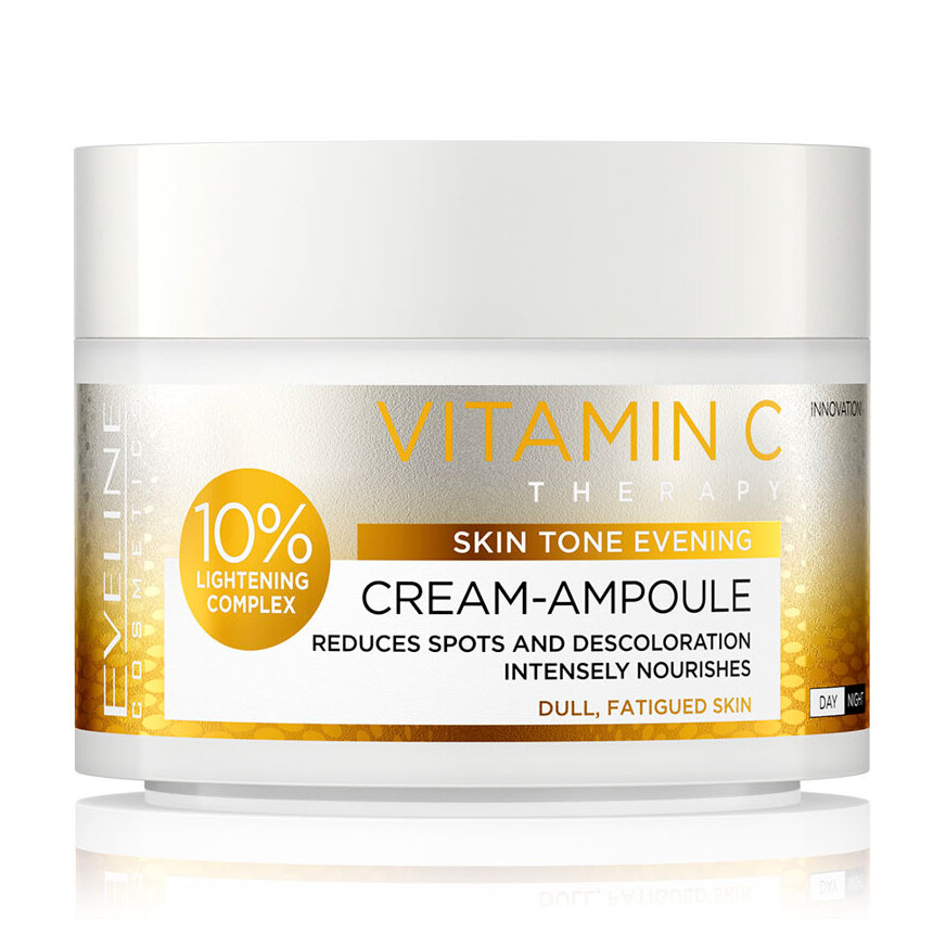 Крем-ампула для обличчя Eveline Cosmetics Vitamin C Therapy з витамином С, 50 мл